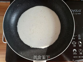 野葱鸡蛋饼的做法步骤:9