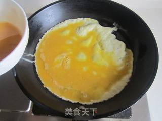 鸡蛋榨菜炒饭的做法步骤:3
