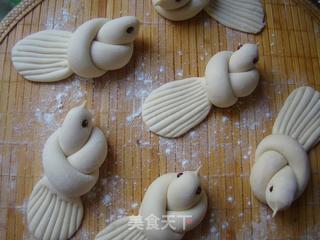 小白鸽馒头的做法步骤:7