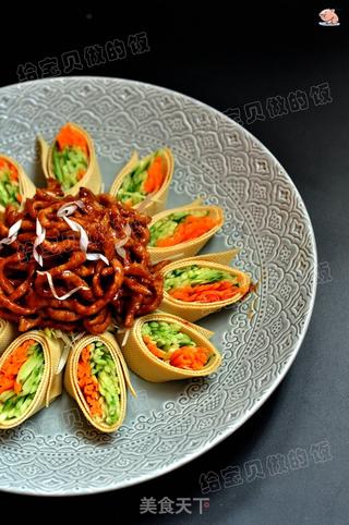京酱肉丝的做法步骤:16