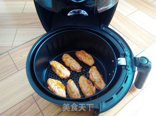 新奥尔良烤翅空气炸锅版的做法步骤:6