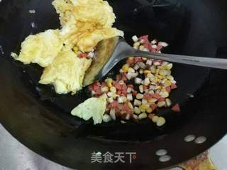 #信任之美五常大米试吃#葱油什锦饭的做法步骤：6