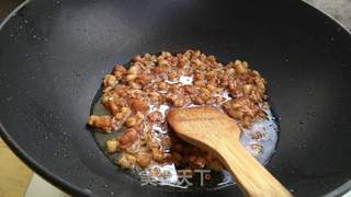 茄子肉丁手擀面的做法步骤:5