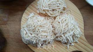 茄子肉丁手擀面的做法步骤:12