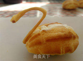 天鹅泡芙的做法步骤:17