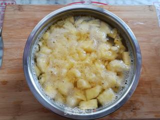 菠萝蛋炒饭的做法步骤:5