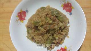 豆角焖米饭的做法步骤:9