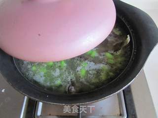 青豆泥鳅汤的做法步骤:8