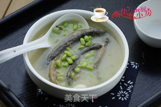 青豆泥鳅汤的做法步骤:10