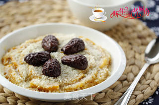 红枣米粉蒸南瓜的做法步骤：7