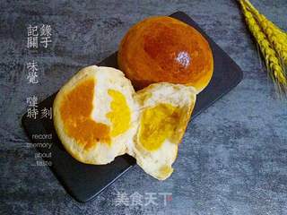 奶黄小餐包的做法步骤:15