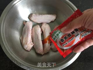 甜辣酱烤鸭翅的做法步骤:2