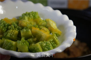 大排炖苦瓜的做法步骤:5