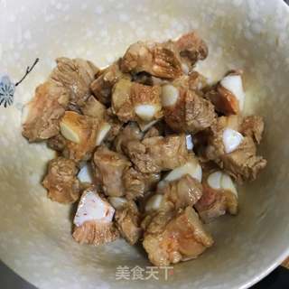 #信任之美五常大米试吃#肋排焖饭的做法步骤:3