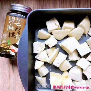 果果妈妈辅食分享?蛋香馒头布丁(12m+)的做法步骤:5