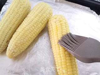 奶香蜂蜜烤玉米的做法步骤:5