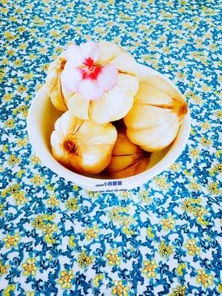 糖蒜~腌糖醋蒜的做法步骤:3