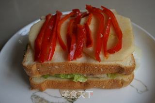 烤猪肉三明治的做法步骤:13