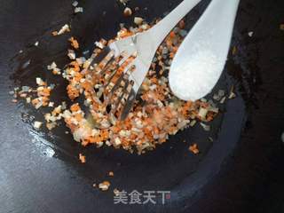什锦米饭煎饼的做法步骤:7
