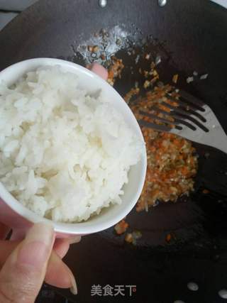 什锦米饭煎饼的做法步骤:9