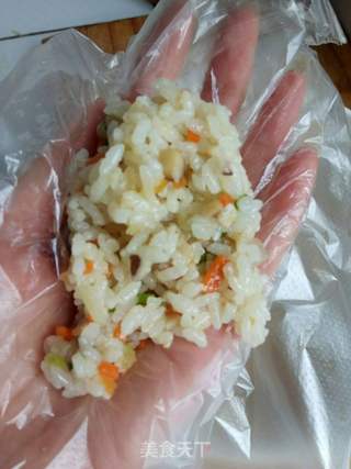 什锦米饭煎饼的做法步骤:12