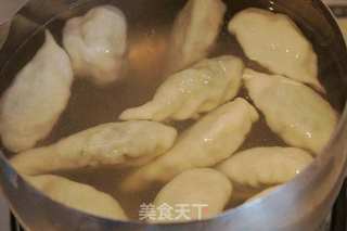 婆婆丁馅麦穗饺子的做法步骤:10