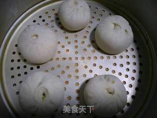 南瓜包子的做法步骤:8