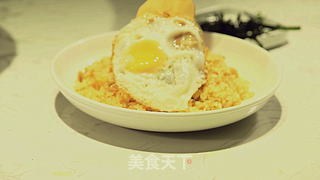 韩国泡菜炒饭的做法步骤:6