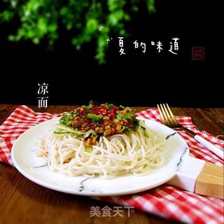 凉拌面的做法步骤:11
