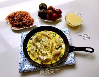 煎蛋卧饺的做法步骤:11