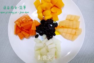 瘦身晚餐-酸奶水果沙拉的做法步骤:2