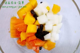 瘦身晚餐-酸奶水果沙拉的做法步骤:3