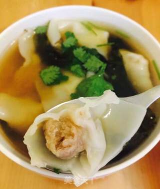 鲜肉馄饨的做法步骤:22