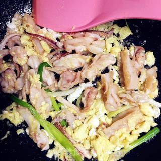 黄金干鱿鱼的做法步骤:10
