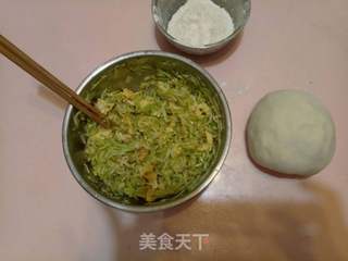 角瓜鸡蛋虾皮饺的做法步骤:3