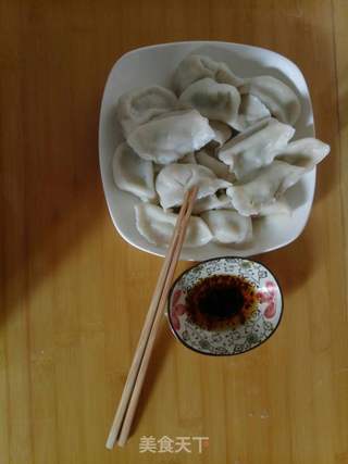 角瓜鸡蛋虾皮饺的做法步骤:5