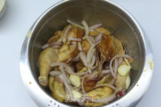烤脆皮鸡的做法步骤:4