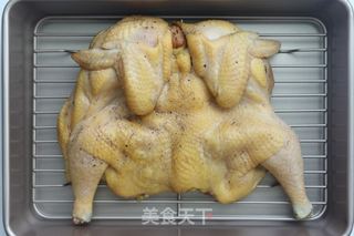 烤脆皮鸡的做法步骤:7