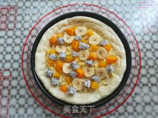 缤纷水果披萨的做法步骤:15