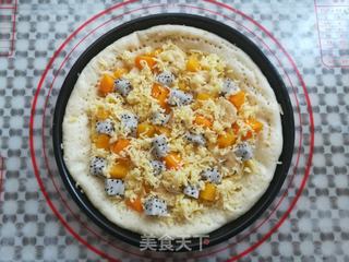 缤纷水果披萨的做法步骤:16