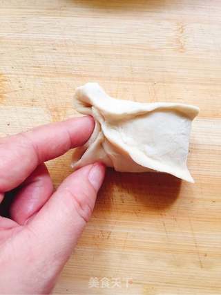 蝴蝶水煎饺的做法步骤:9
