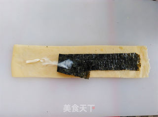 紫菜肉松鸡蛋卷的做法步骤:12