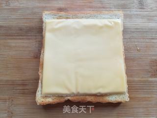 百变大眼怪三明治的做法步骤:9
