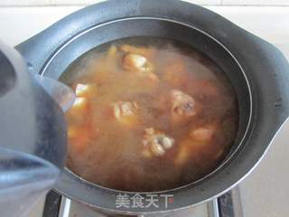 玉米烧鸡腿的做法步骤:5