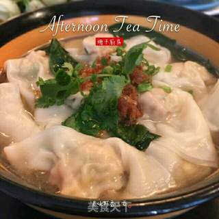 虾香云吞的做法步骤:17