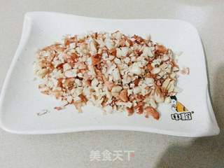 咸菜花生粒炒饭的做法步骤:2
