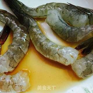 五彩虾仁饭团的做法步骤：7