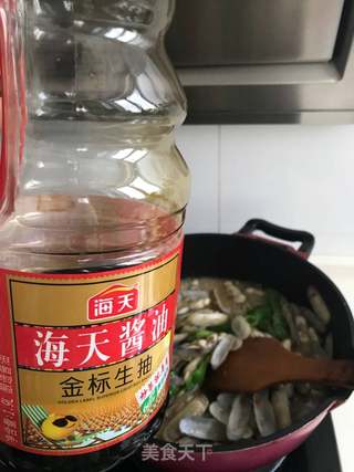 爆炒蛏子的做法步骤:8
