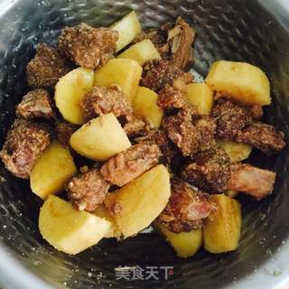 粉蒸鸭肉的做法步骤:4
