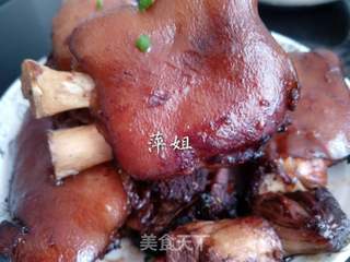 香辣卤猪蹄的做法步骤:7